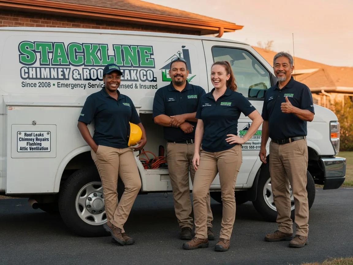 Chimney flashing repair company in Webber, KS